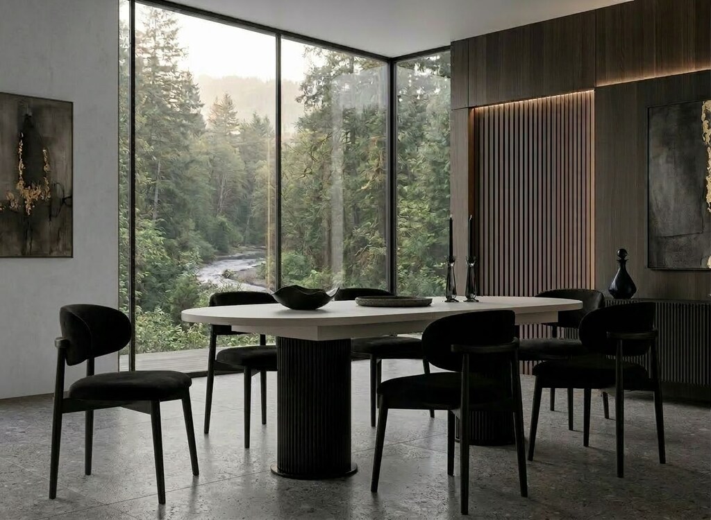 Sıfır , %100 MDF , Modern Bohem Açılan Masa - Aytaşı , Siyah - 14