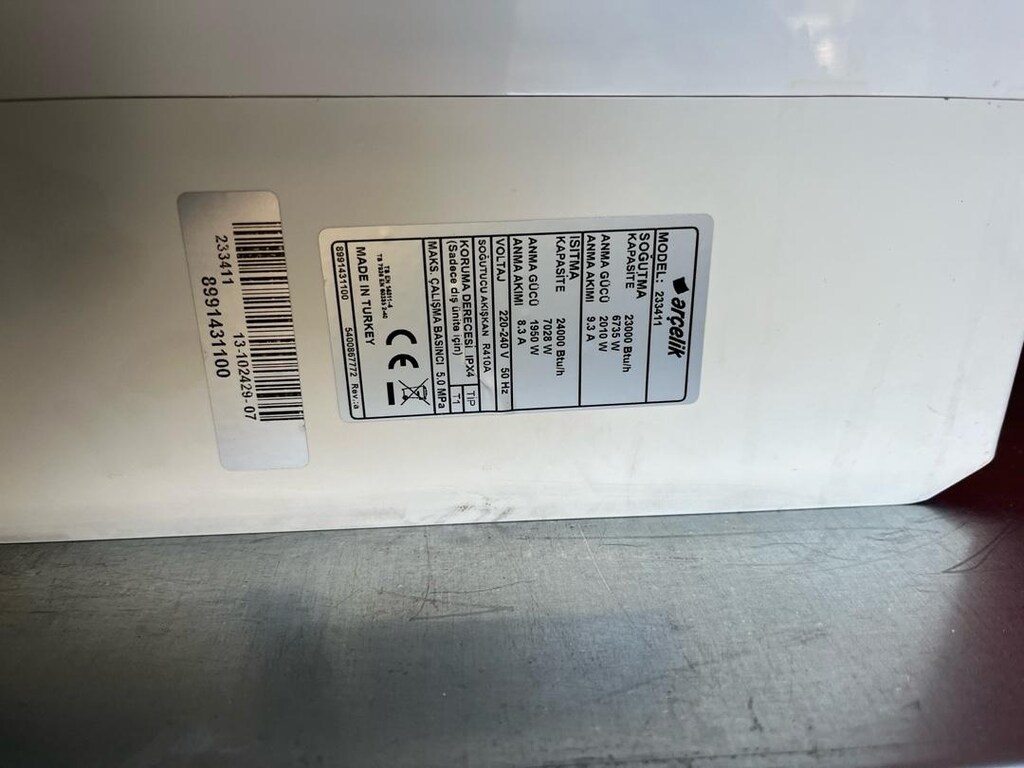 ARÇELİK İNVERTER BAKIMLI 24.000 BTU KLİMA - 3