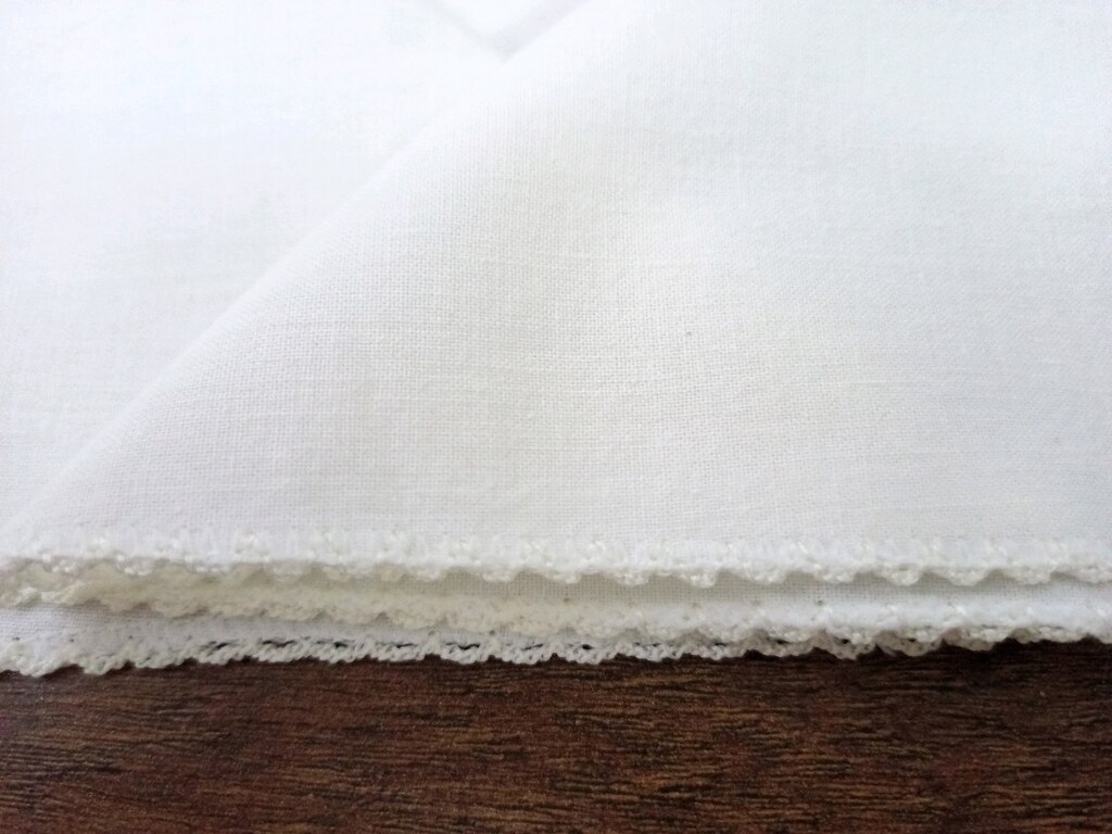6 adet NAKİSLİ KUMAS PECETE 29×29 cm - 4