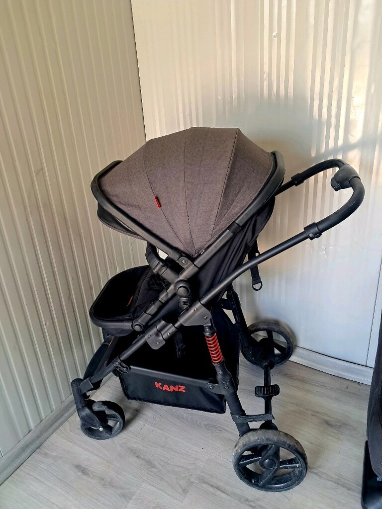 travel sistem bebek arabası saglam temiz komple katlanır - 9