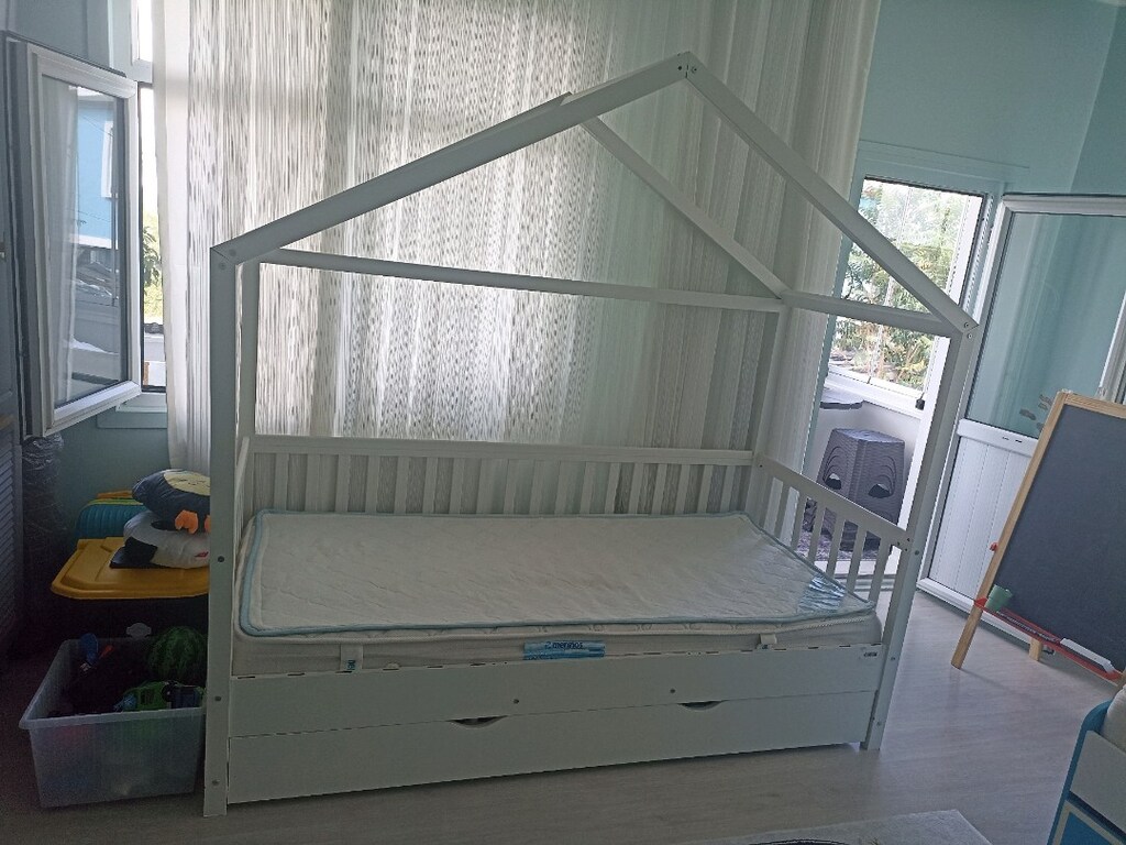 Kanz Sienna Montessori Yavrulu Karyola 90X190 - Beyaz - 3