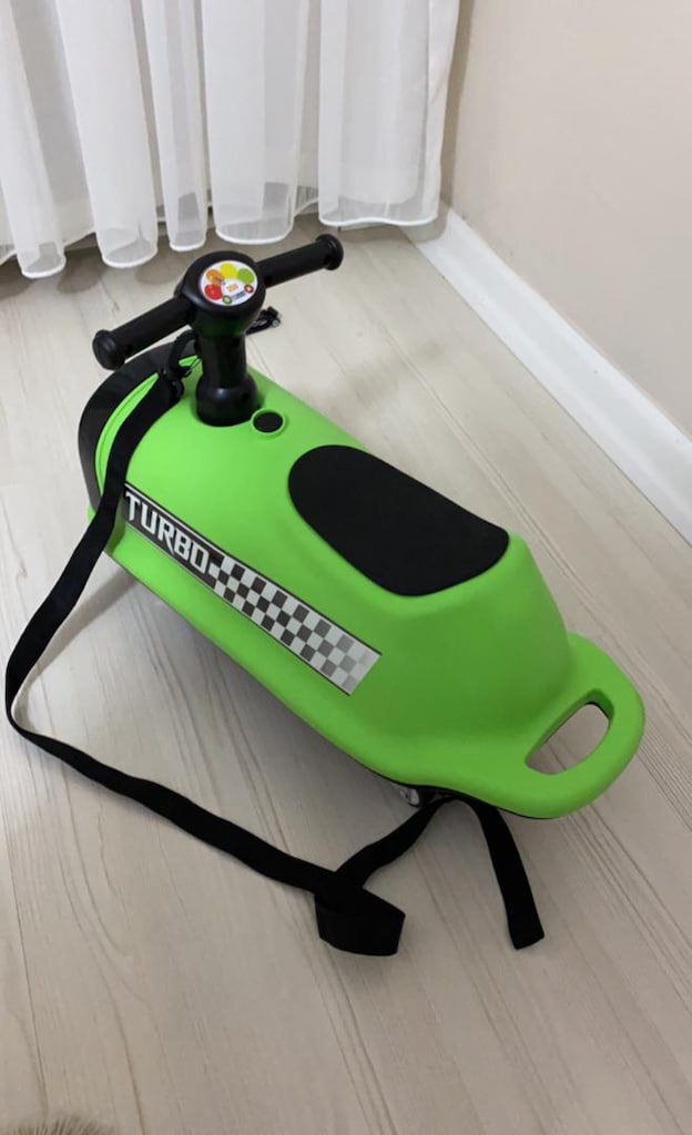Yeşil Turbo Scooter - 4
