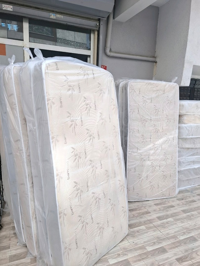 TEK KİŞİLİK ORTOPEDİK BAMBOO YATAK AYNI GÜN ÜCRETSİZ TESLİMAT - 8
