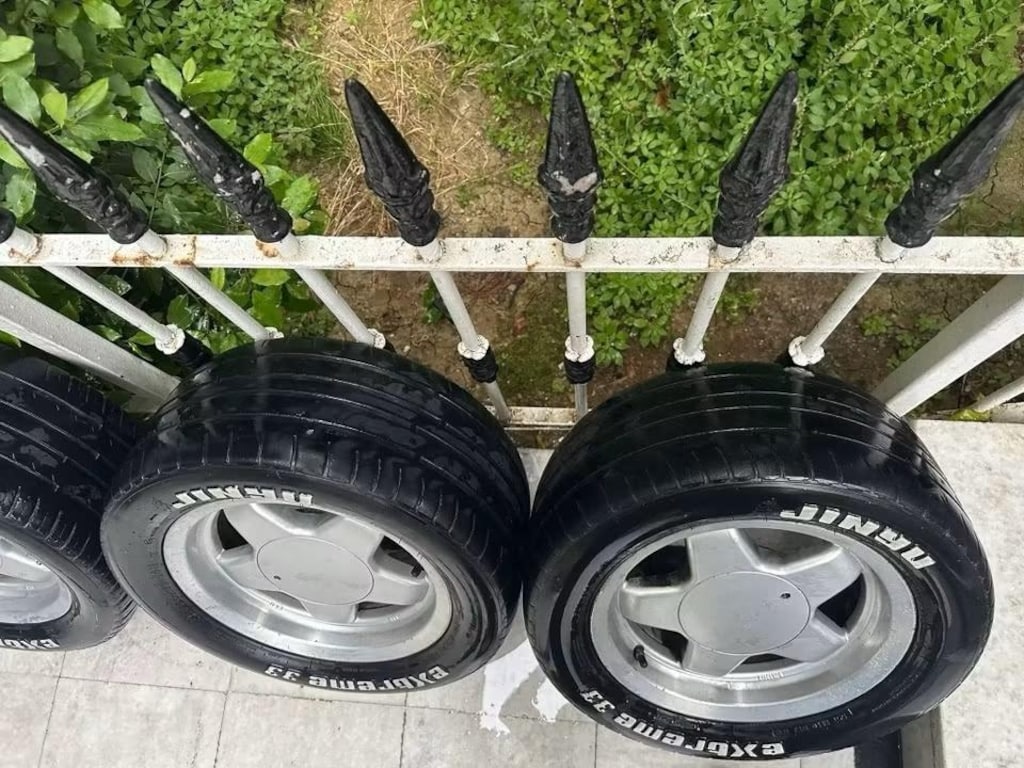 CMS 40 jant lastik takımı 3.Adet JİNYU Extreme 33 dür 215 50 13.tür - 4