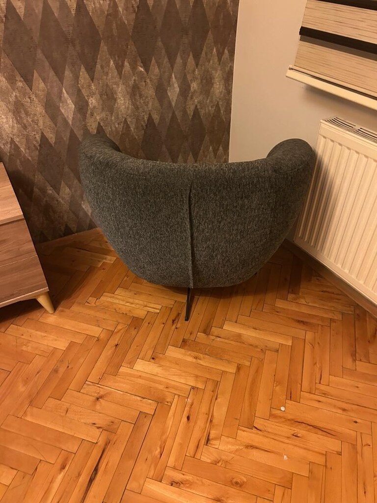 Dönebilen ayaklı berjer - 9