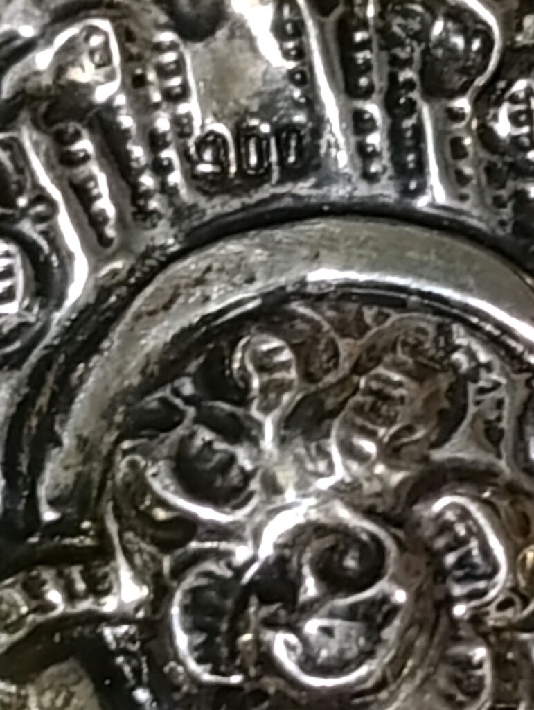 900 Ayar 18 cm zinciri gümüş Duvar, küstüm, Gelin aynası - 3