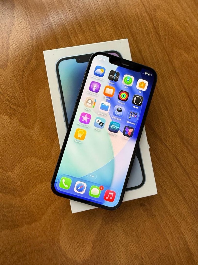 İPHONE 12 SİYAH 64 GB PİL 88 YURTİÇİ HATASIZ FATURALI - 4