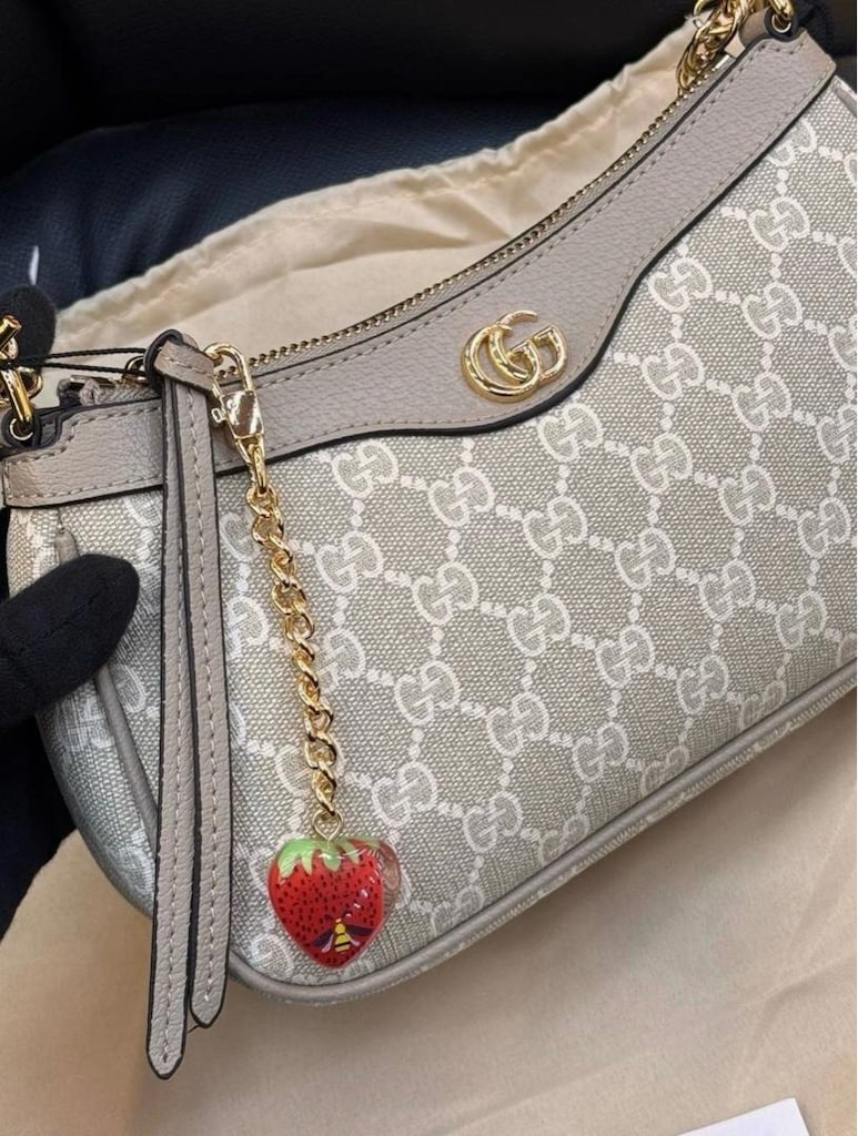 Gucci Ophidia GG Supreme Askılı Çanta - 4
