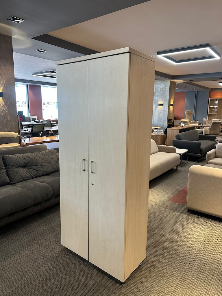 KLAS OFİS ÜSKÜDAR AKÇAAĞAÇ 2 KAPAKLI DOSYA DOLABI 190x80x40 - 4