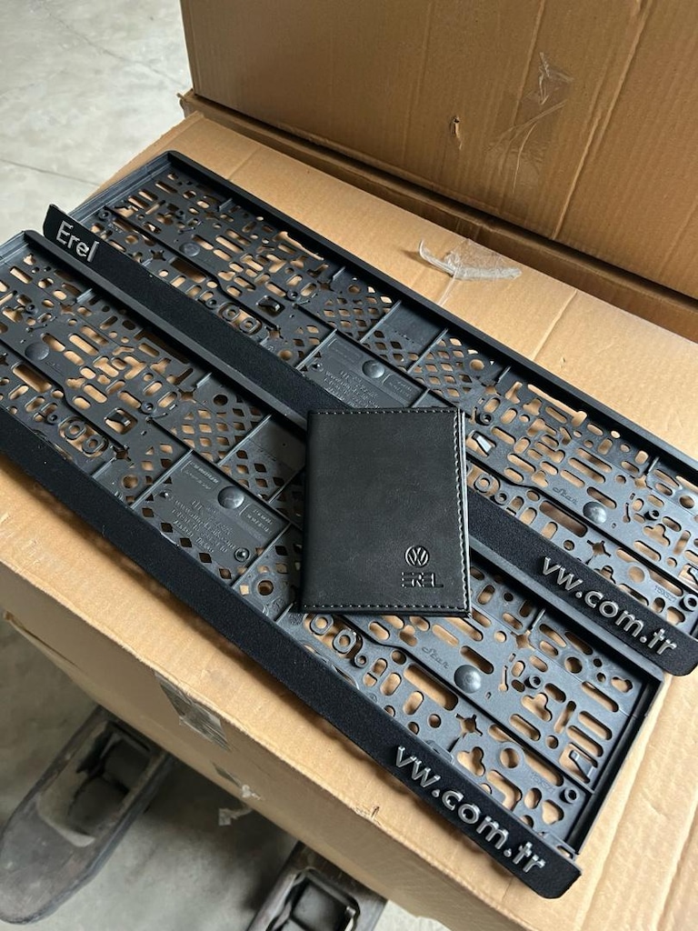 VOLKSWAGEN PLAKALIK + RUHSAT ORJİNAL SET - 2