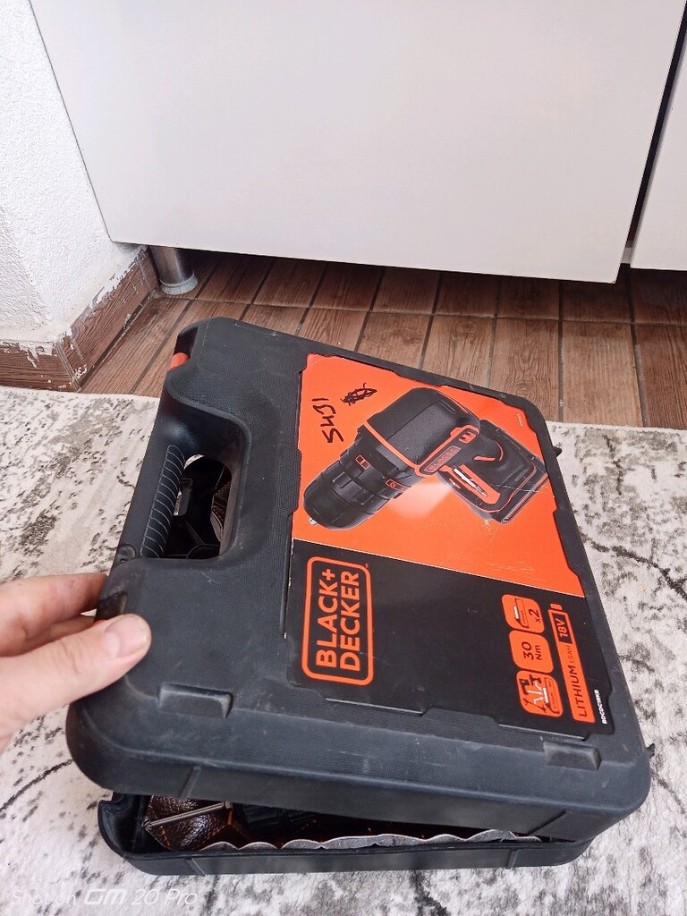 12v lion pile çevrilmiş orjinal black deker şarjli vidalama - 4