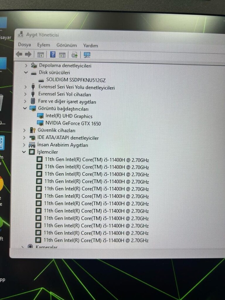 Monster sıfır ayarında gaming laptop 17.3 inç dev ekran TUNÇ TECHNO - 6