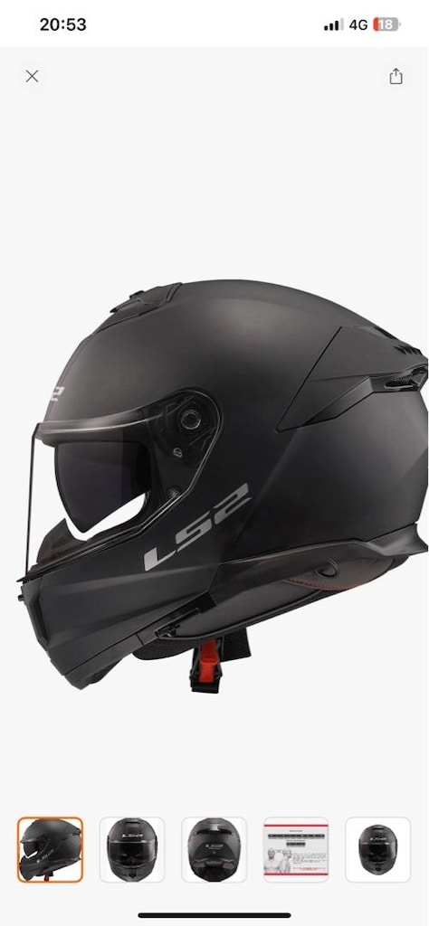 LS2 MOTOSİKLET KASKI - 4