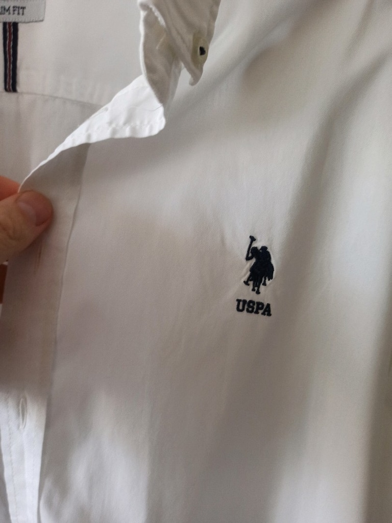 Sıfır gibi Orjinal U.s polo XXL Oxford beyaz gömlek - 12