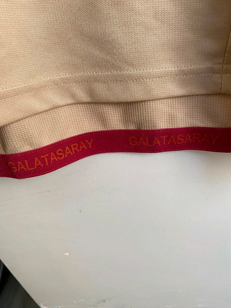 Orijinal Adidas Galatasaray 2010-2011 Sezonu Krem Aslanlı Forma - 4