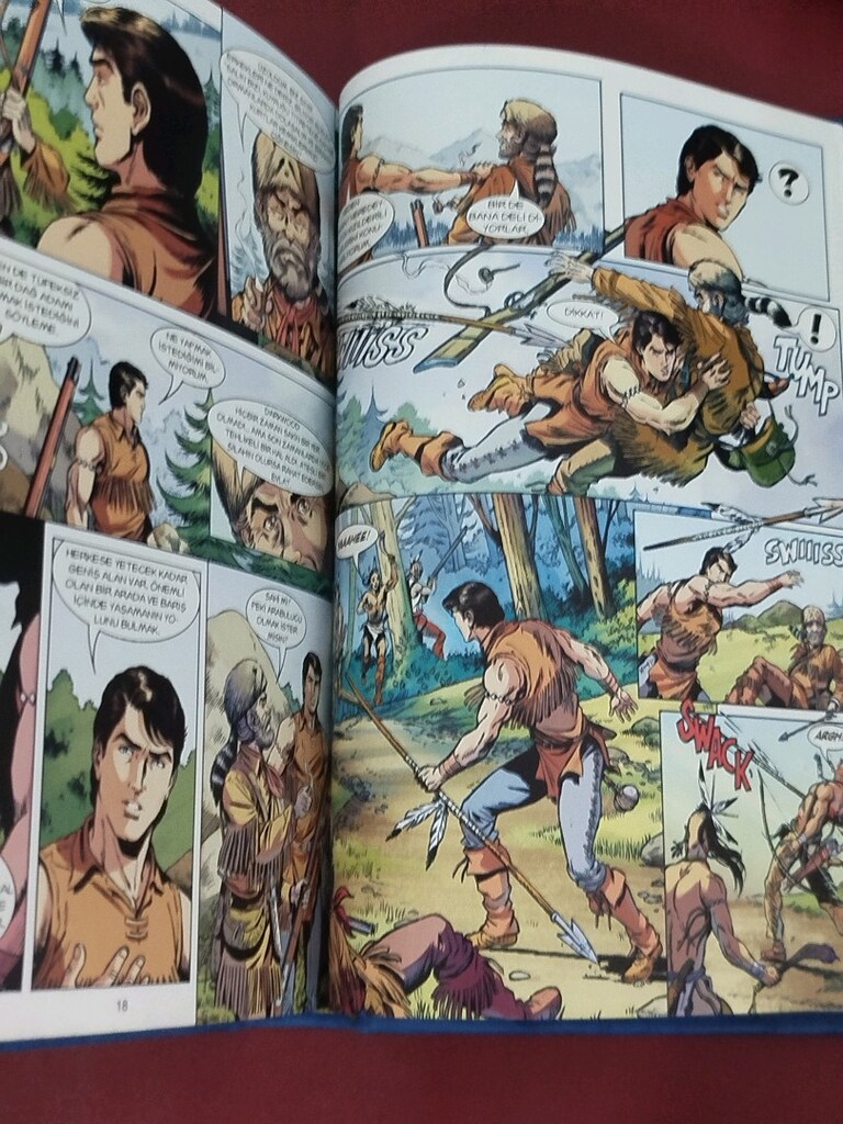 ZAGOR Kökler 1-6 takım, deri cilt, klişeli, ilk iki sayısının baskısı - 5