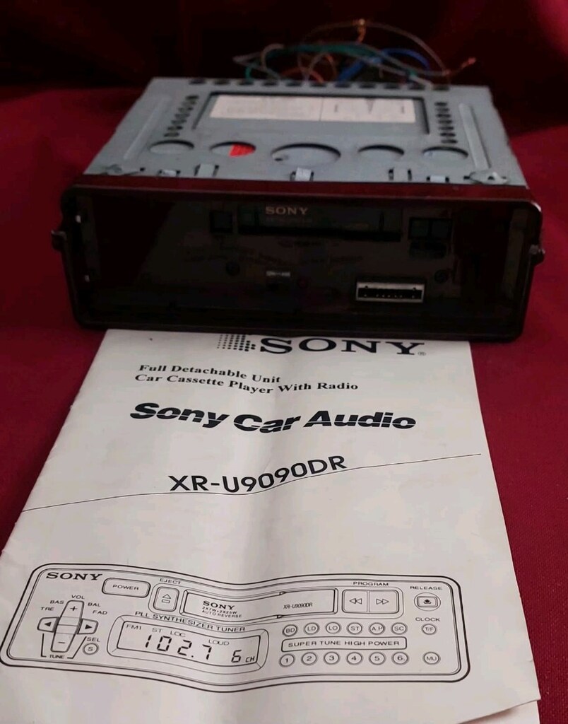 Sony Araba Teyp Antika - 2