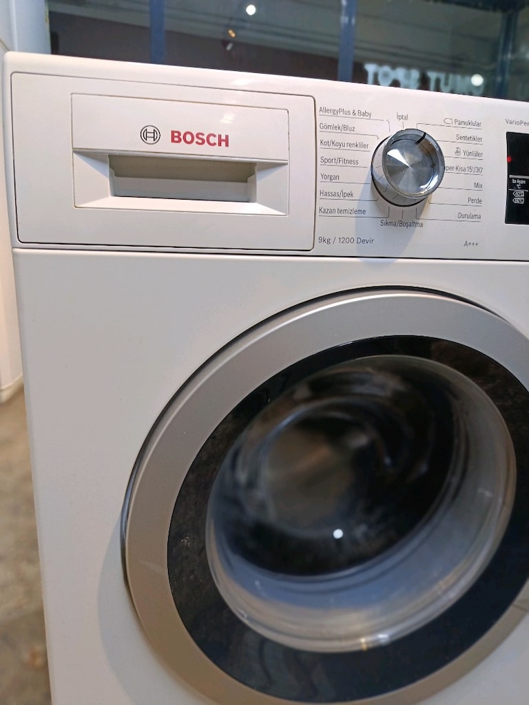 BOSCH SERİ 6 9 KG 1200 DEVİR A+++ GARANTİLİ KK TAKSİT ÜCRETSİZ NAKLİYE - 3