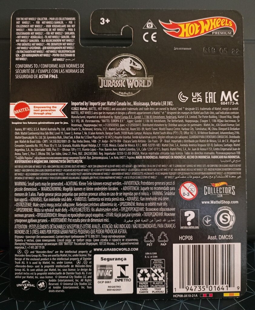 HOT WHEELS MERCEDES BENZ UNIMOG U 1300 L - 2