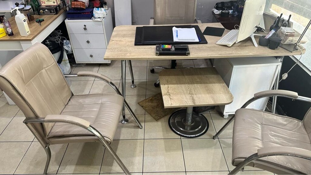 TEMİZ KULLANILMIŞ BÜRO OFIS MASA SANDALYE VS… - 2