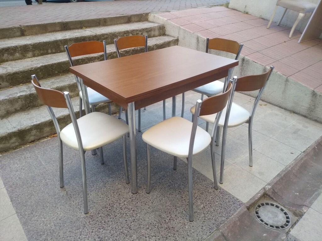ŞIK VE FONKSİYONEL: AÇILIR YEMEK MASASI TAKIMI! - 3