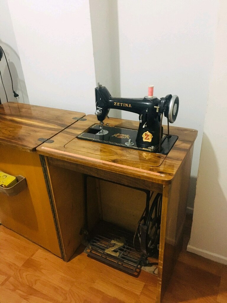 zetina vintage dikiş makinesi - 3