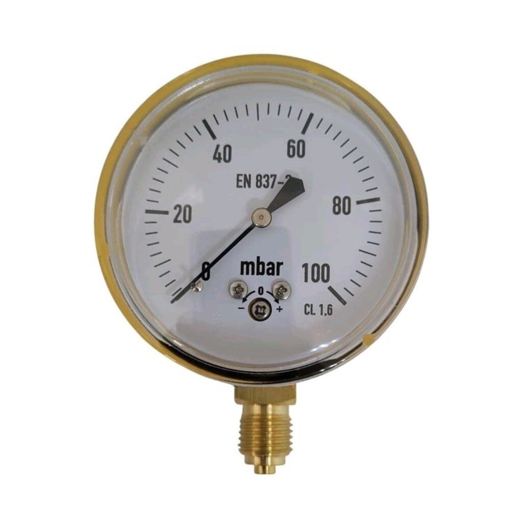 Satılık Sıfır FRS Kapsül Diyaframlı Manometre (0-100 mbar) - 2