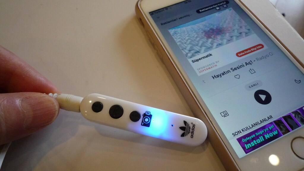Orijinal Adidas Şarjlı Bluetooth Aparatlı Kulaklık - 5