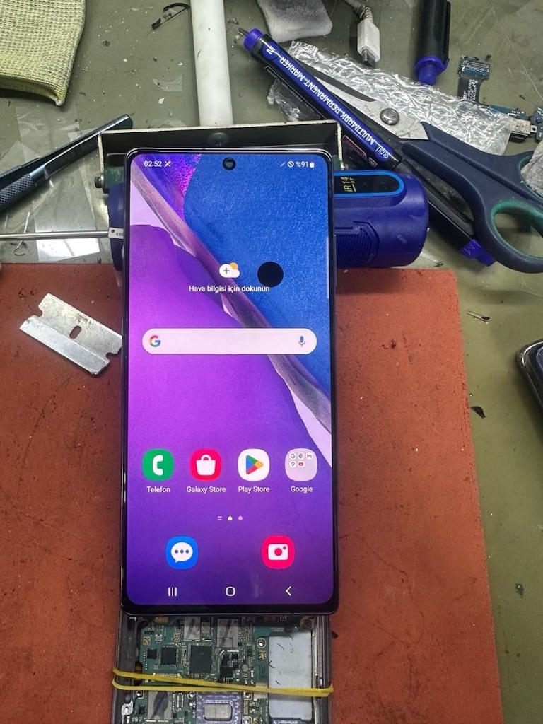 Samsung not 20 orjinal lekeli ekran - 3