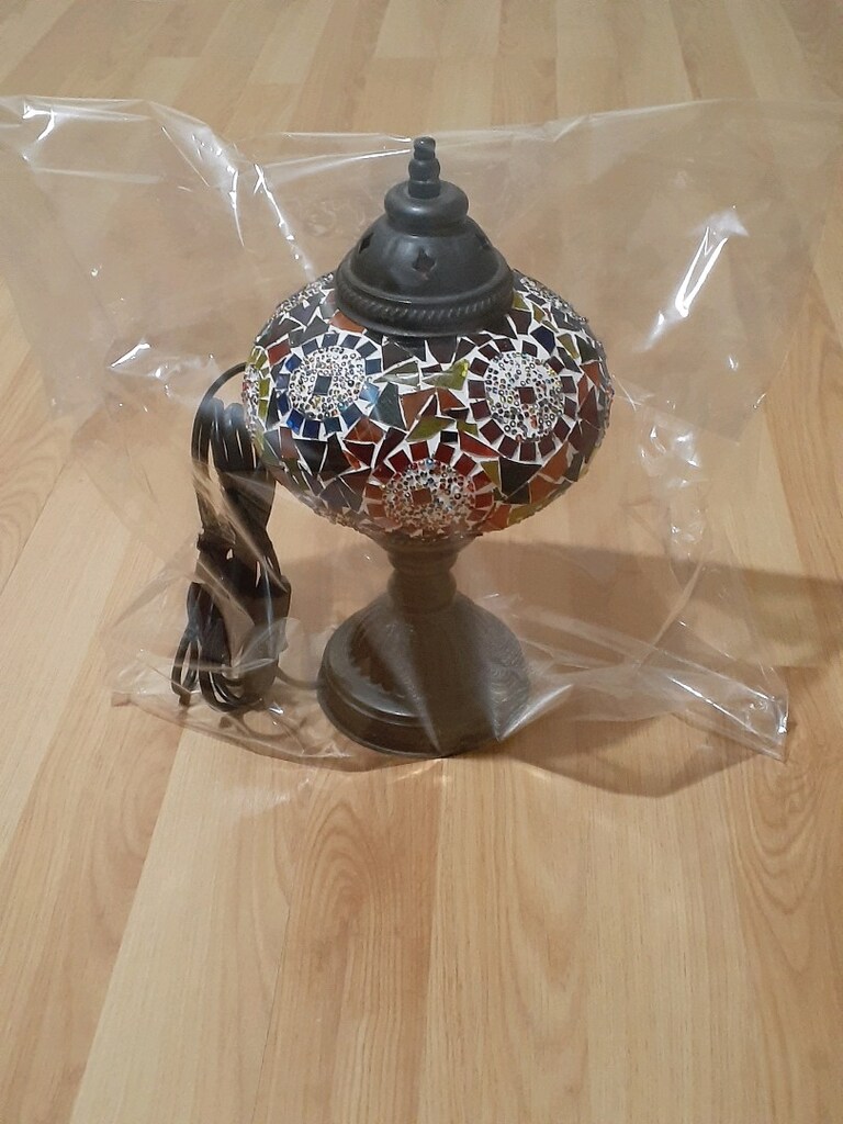 Gece lambası renkli taşlı - 4