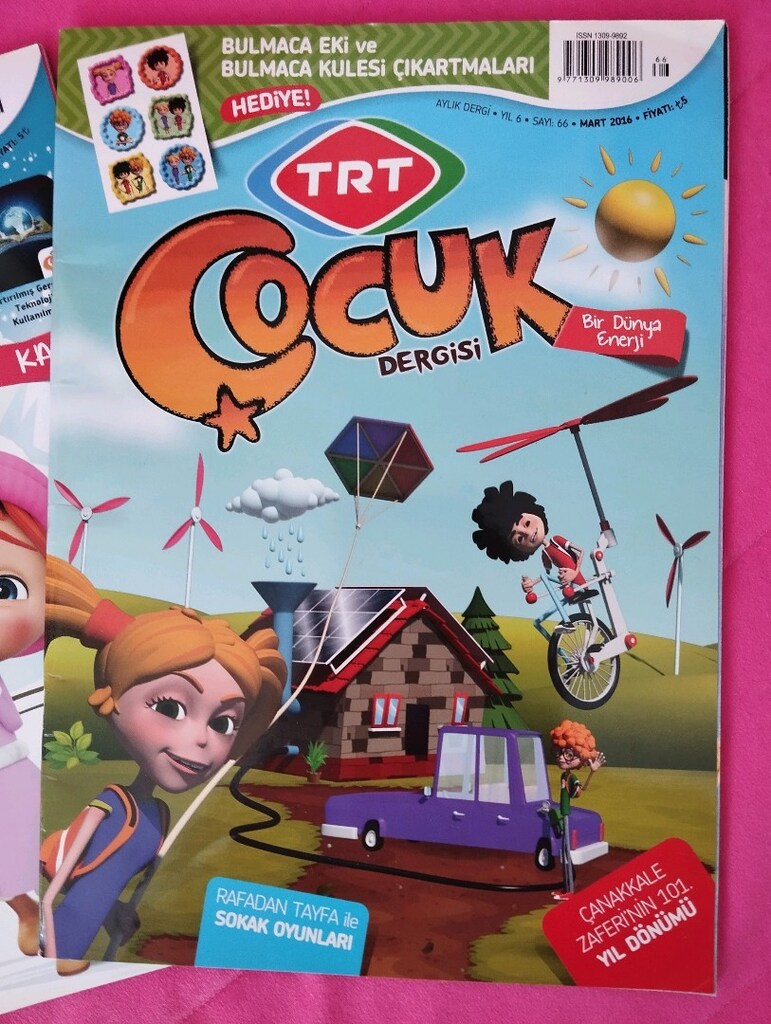 4 adet TRT çocuk dergisi - 2