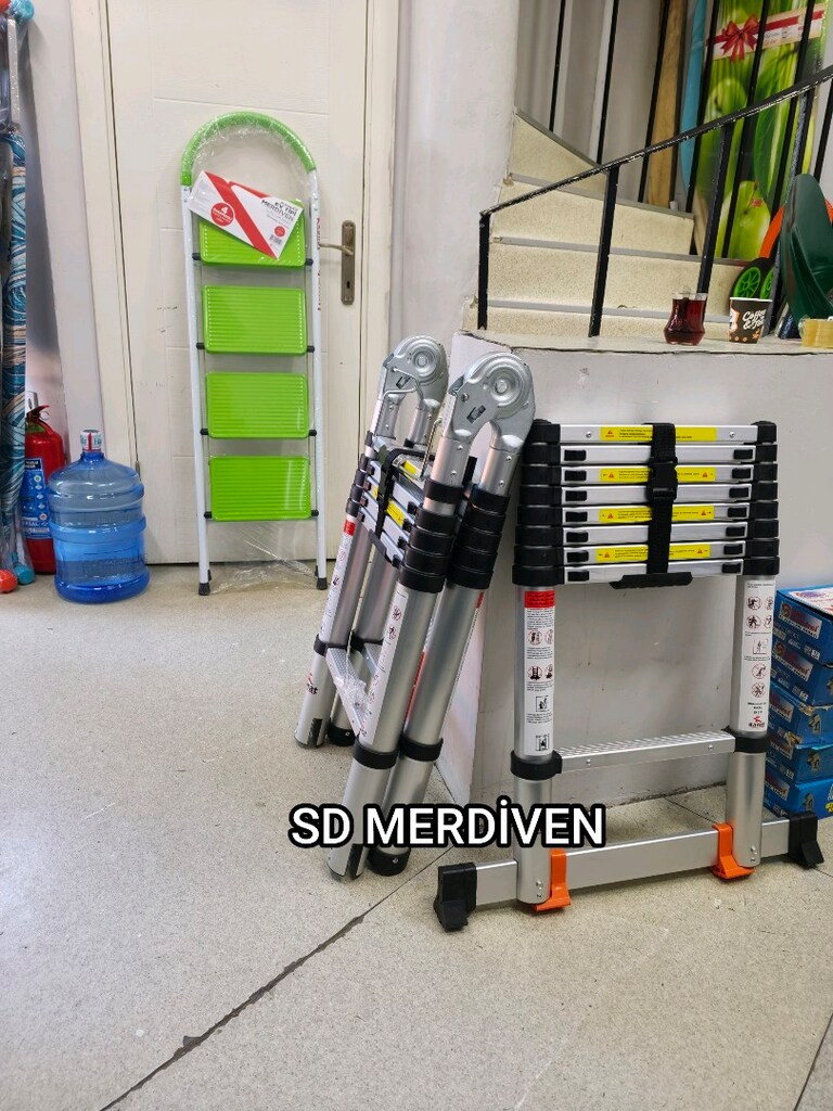 Teleskopik Merdiven alüminyum - 3