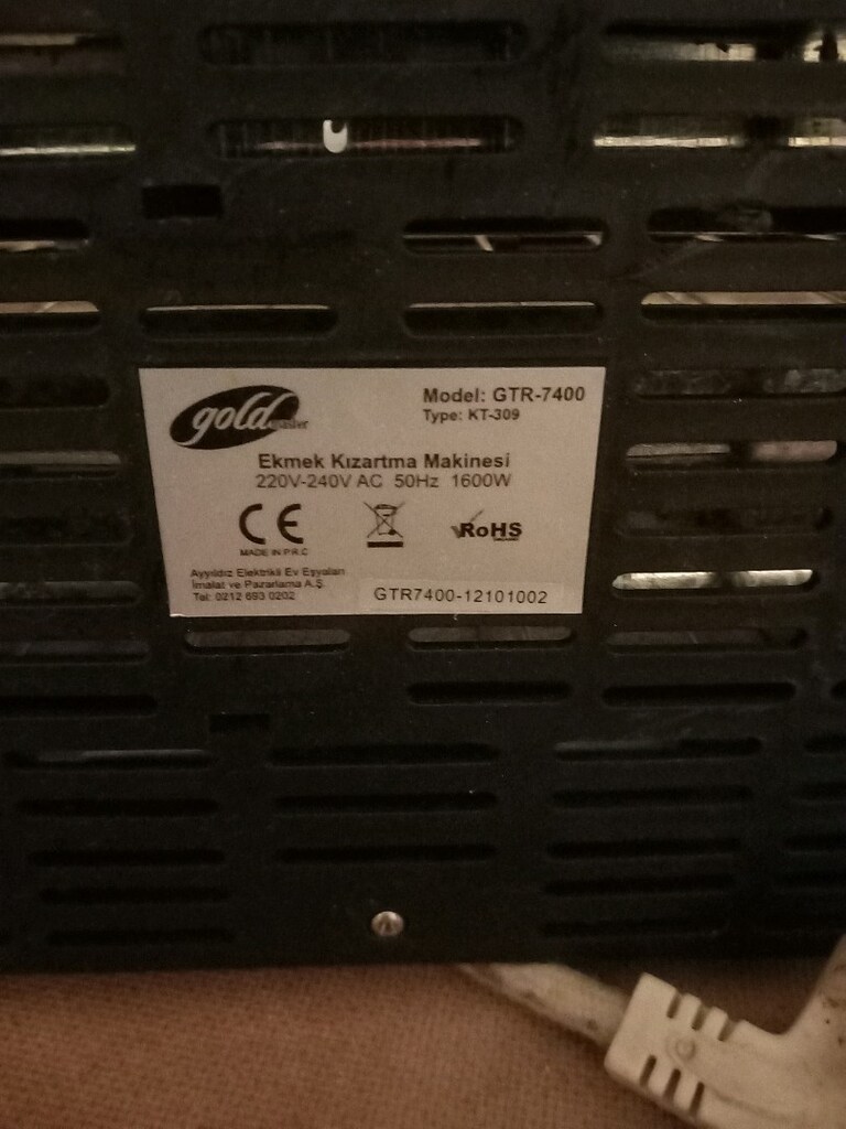 goldmaster 7400 ekmek kızartma makinesi - 4