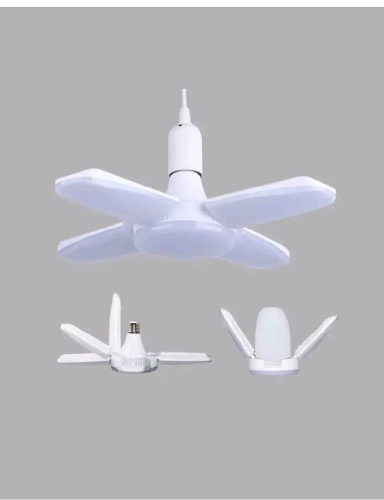 Enerji Tasarruflu LED Ampül 60 Watt 4 Kollu Beyaz Işık Yeni Nesil - 2