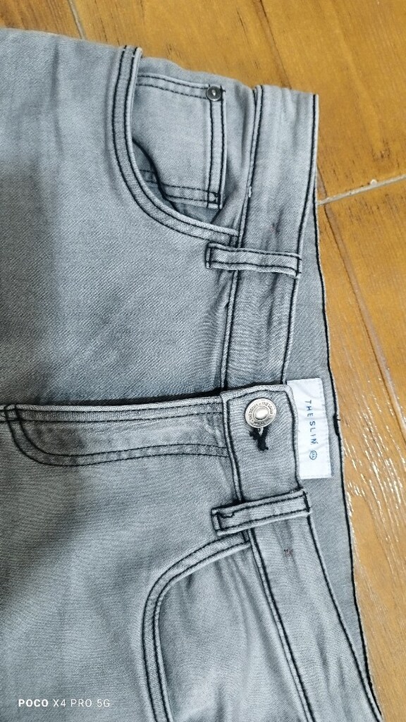 #Likralıbjeans pantolon...Erkek de giyer..Eni çekilince 42 Boyu 105 - 4