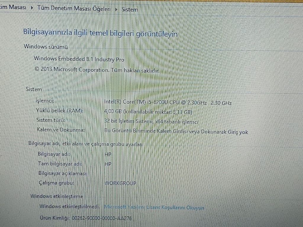 HP i5/6 nesil probook 650G2 temiz cihaz - 5