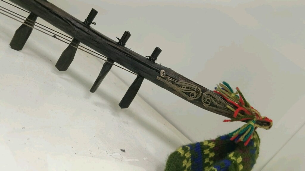 Antika şaman işi çalgı aleti - 4