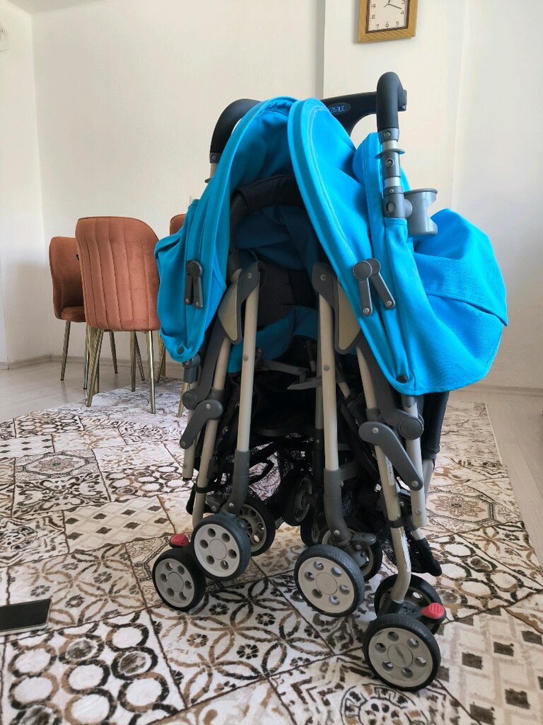 Satılık Az kullanılmış Bebek Arabası 2 kişilik - 2