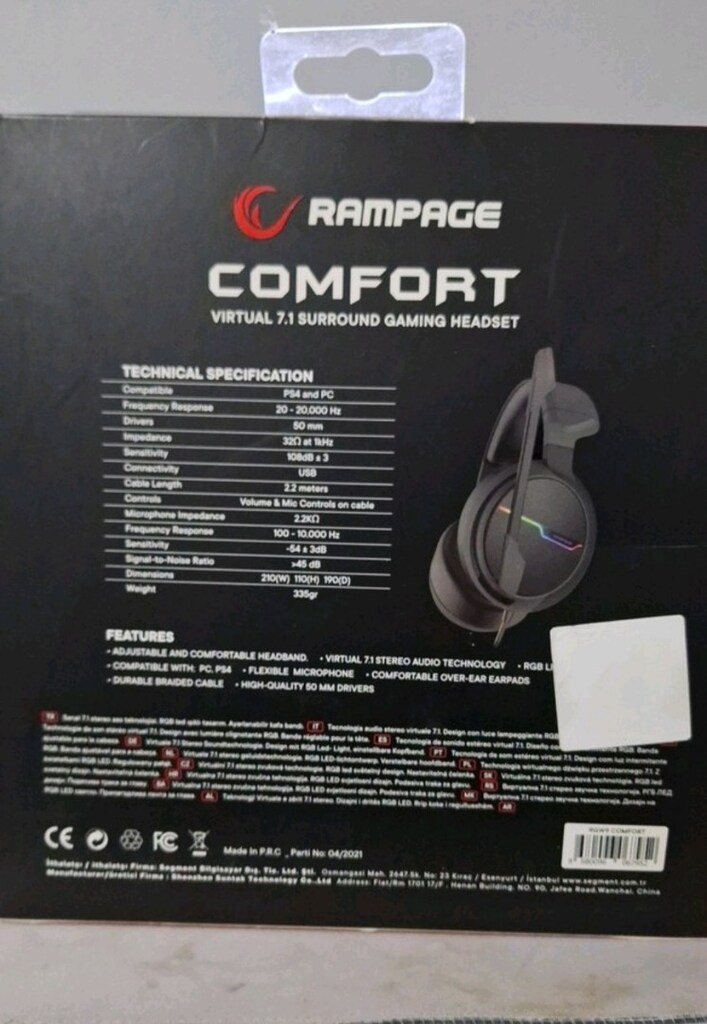 Rampage oyuncu kulaklığı - 2