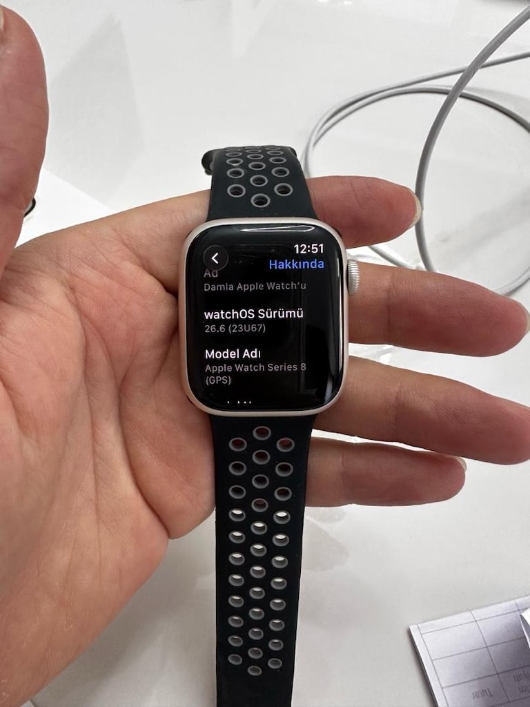 Apple Watch Series 8 41mm GPS – Pil %100 – Kutulu Faturalı - 4