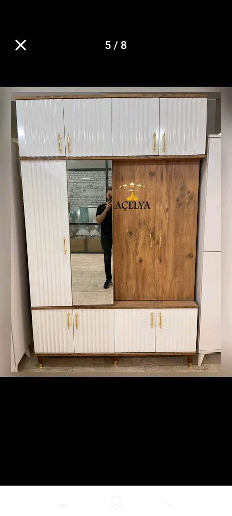 imalattan MDF kapak portmanto nakliye montaj ücretsiz kapıda ödemeli - 3