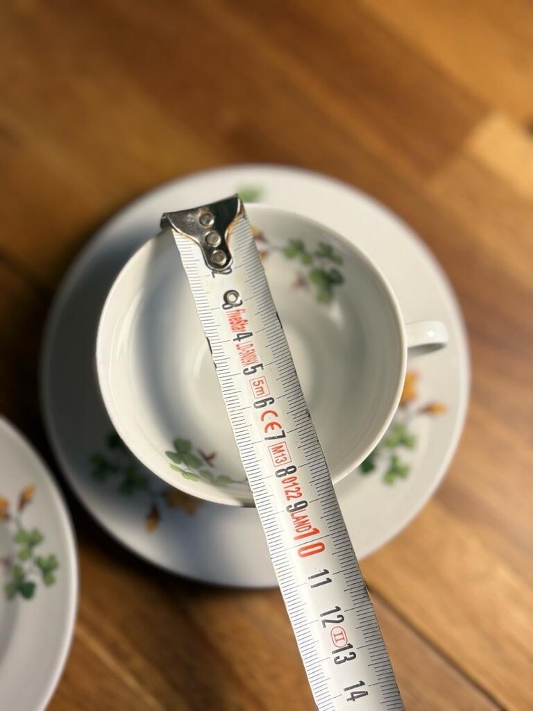 Vintage doğu Almanya fincan seti - 5