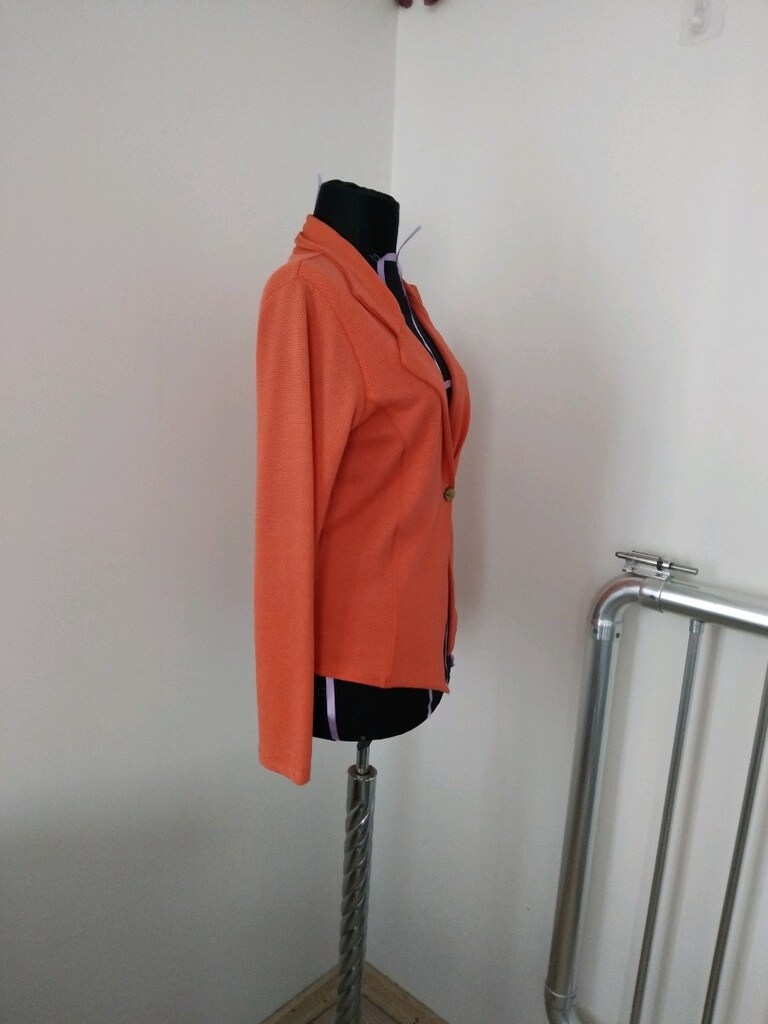 nar çiçeği rengi hırka - 3