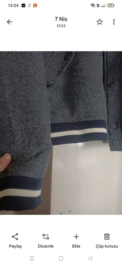 h&m erkek çocuk bomber ceket