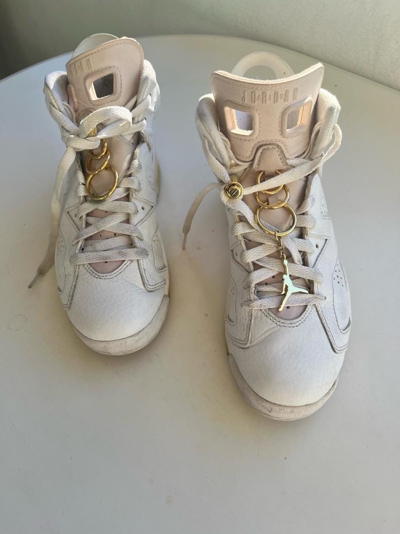 Nike Air Jordan 6 Retro Gold Hoops 39 numara - 2
