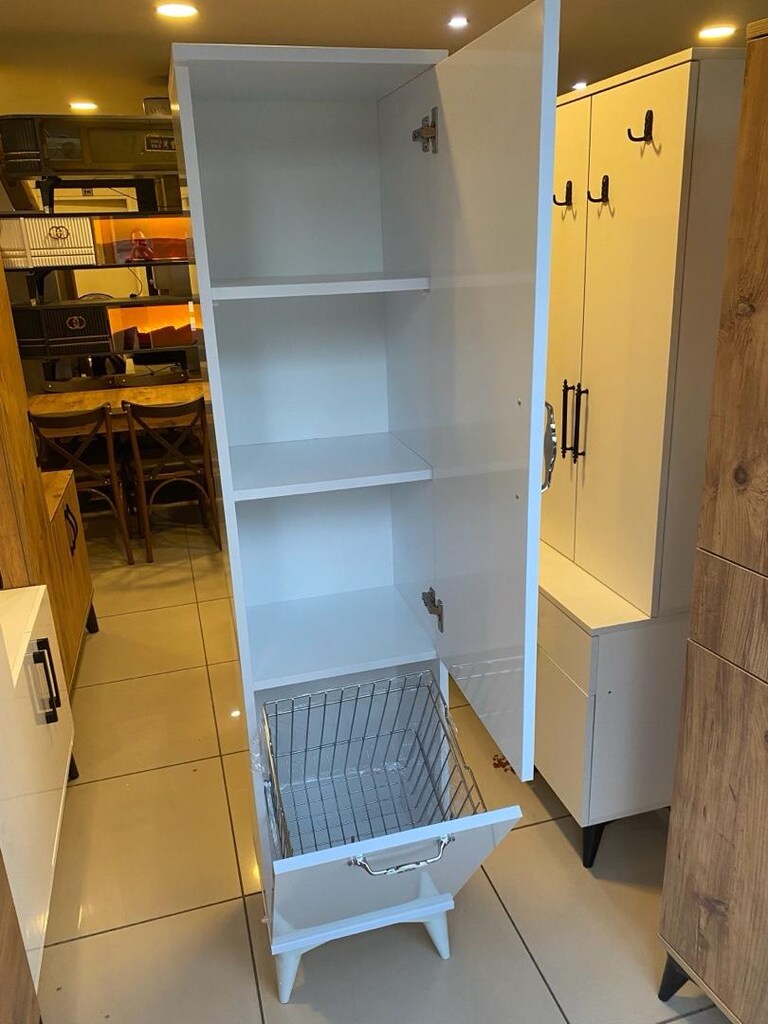 Full mdf banyo dolabı Çamaşırlık - 3