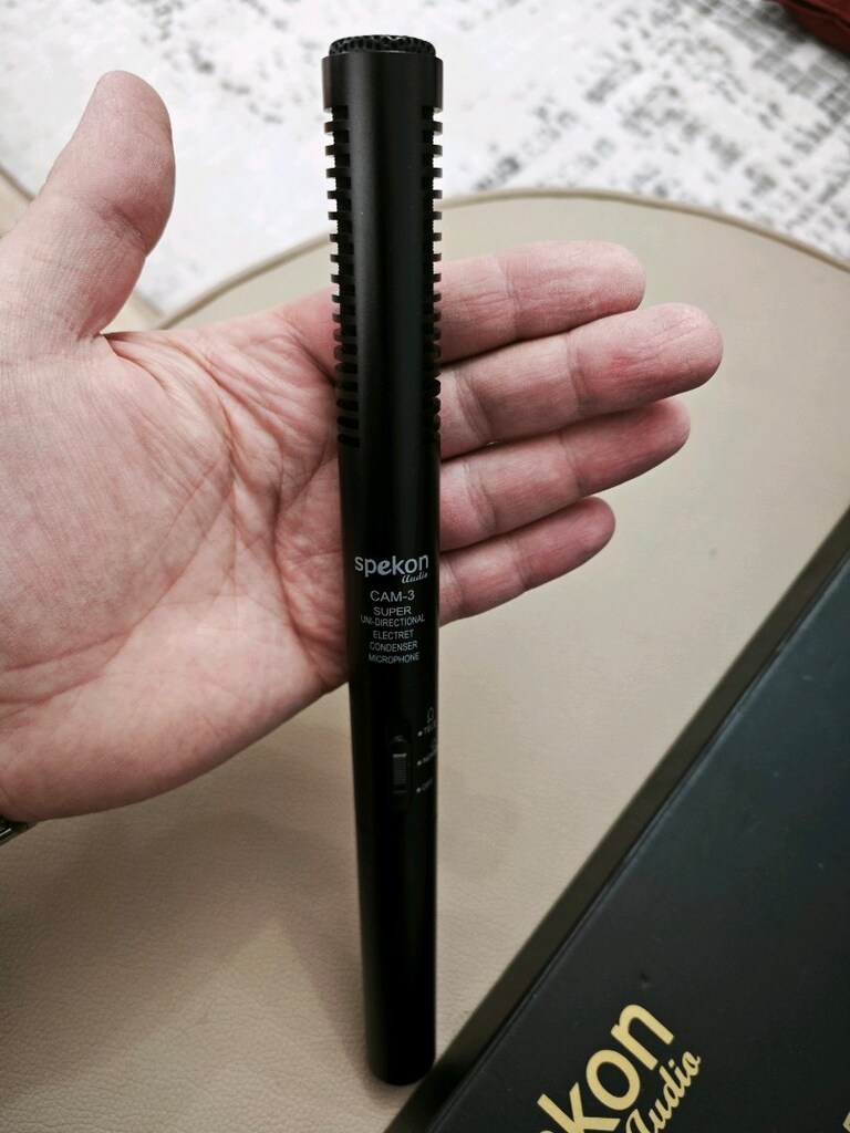 Spekon CAM-3 Super Cardioid Electret Condenser Mikrofon (Kutulu/Temiz) - 6