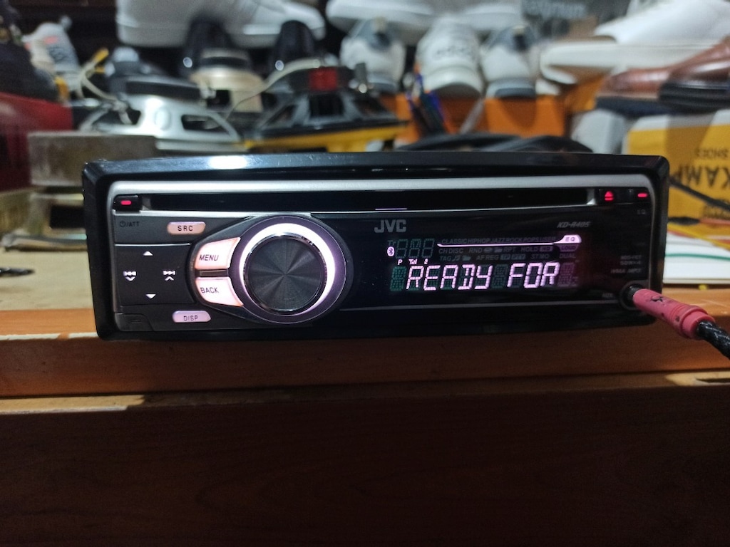 Eski seri tesisat teyibi jvc CD AUX RADYO tek anfi çıkışli oto teyp - 17