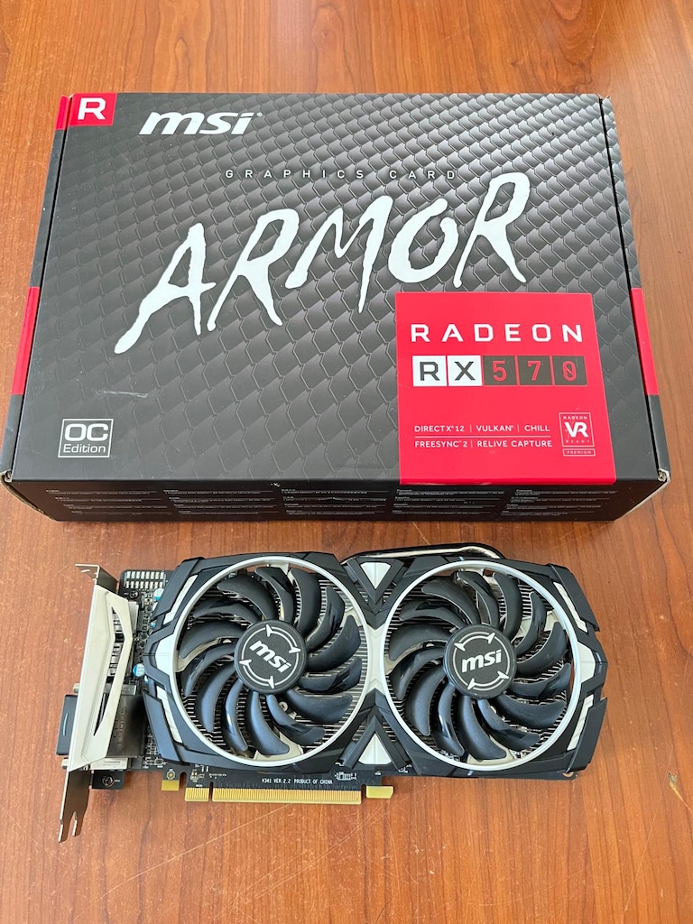 RX 570 Msi Armor 4 GB Ekran Kartı SIFIR AYARINDA TERTEMİZ - 5