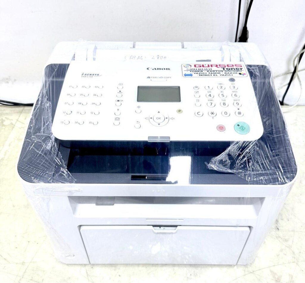 Yazıcı Canon Laser l 150 Fotokopi Faks Ekonomik Bakımlı - 9